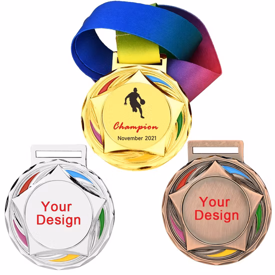 Personnalisé bon marché en métal Judo haltérophilie chien Fun Run Badminton voiture enfants réplique militaire Olypi Musical Triathlon Tennis de table Vietnam Malaisie pièces Badge médaille